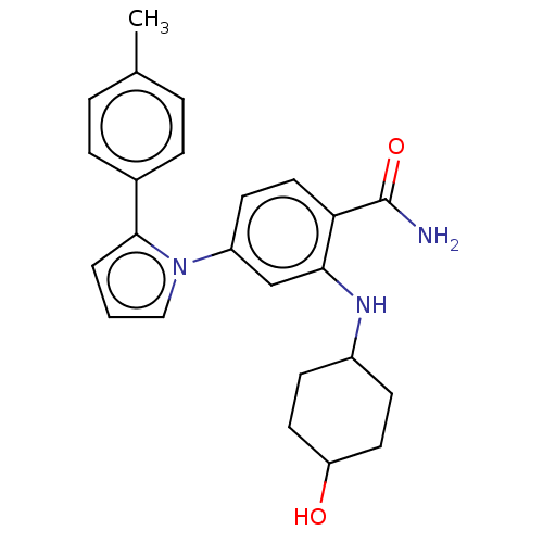 Chemical structure of BindingDB Monomer ID 210942