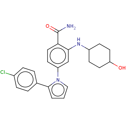 Chemical structure of BindingDB Monomer ID 210945