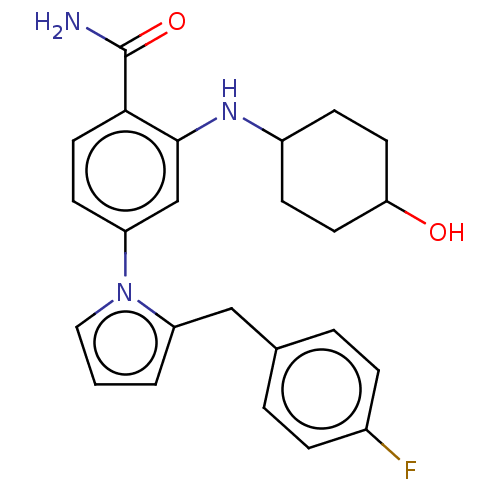 Chemical structure of BindingDB Monomer ID 210956