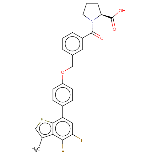 Chemical structure of BindingDB Monomer ID 212207