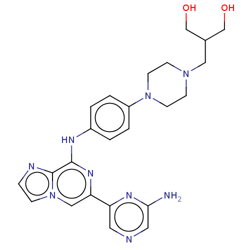 Chemical structure of BindingDB Monomer ID 212275
