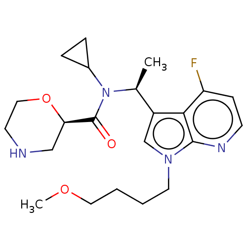 Chemical structure of BindingDB Monomer ID 212483