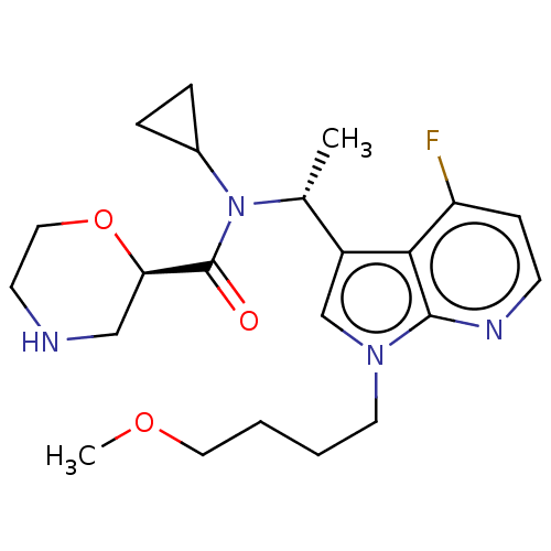 Chemical structure of BindingDB Monomer ID 212484