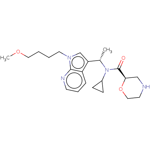 Chemical structure of BindingDB Monomer ID 212507
