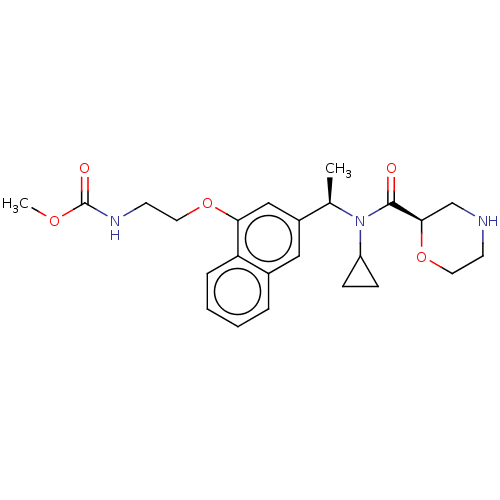 Chemical structure of BindingDB Monomer ID 212509