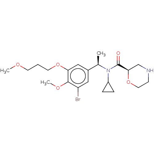 Chemical structure of BindingDB Monomer ID 212526