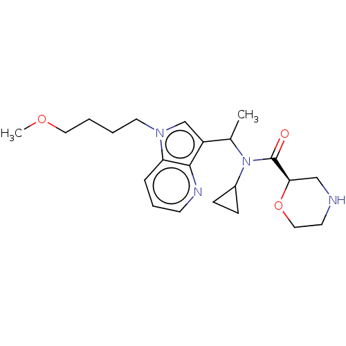 Chemical structure of BindingDB Monomer ID 212545
