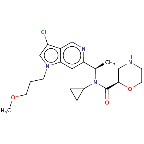 Chemical structure of BindingDB Monomer ID 212561