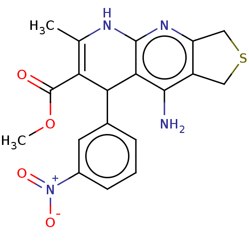 Chemical structure of BindingDB Monomer ID 214665
