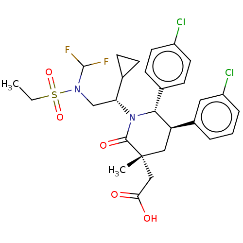 Chemical structure of BindingDB Monomer ID 215307