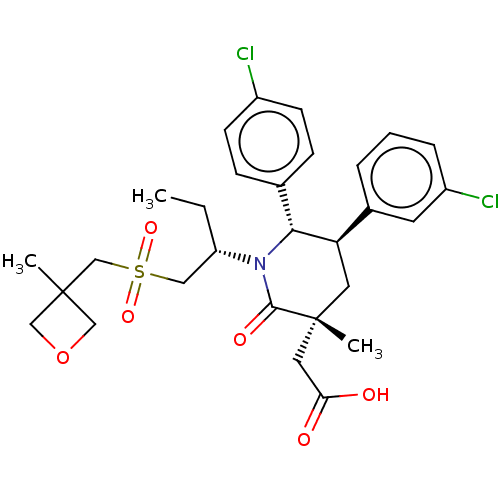 Chemical structure of BindingDB Monomer ID 215340