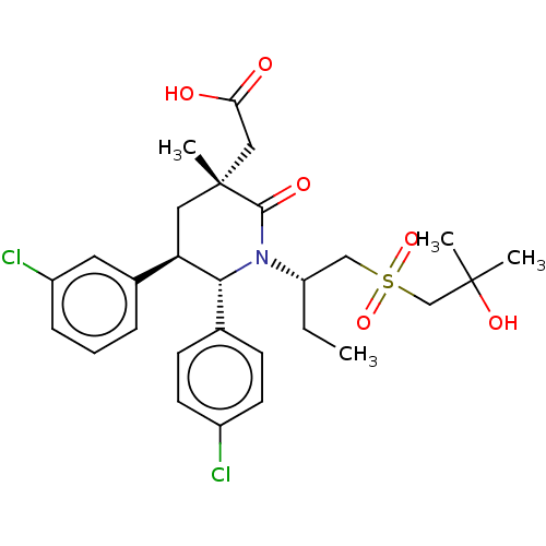 Chemical structure of BindingDB Monomer ID 215342