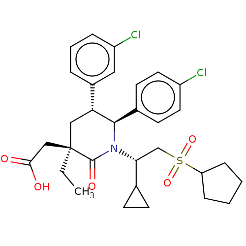 Chemical structure of BindingDB Monomer ID 215365