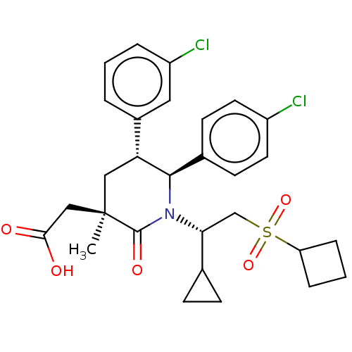 Chemical structure of BindingDB Monomer ID 215374