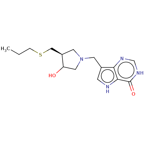 Chemical structure of BindingDB Monomer ID 218673