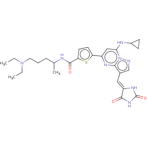 Chemical structure of BindingDB Monomer ID 219136