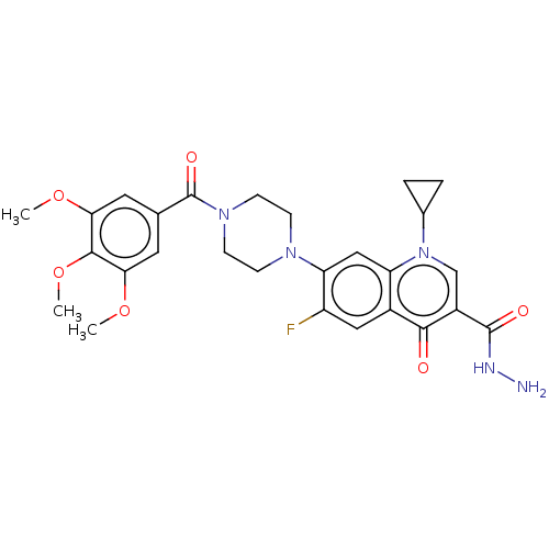 Chemical structure of BindingDB Monomer ID 221063