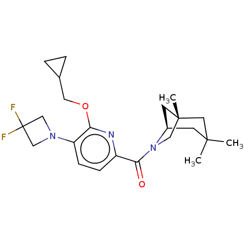 Chemical structure of BindingDB Monomer ID 221119