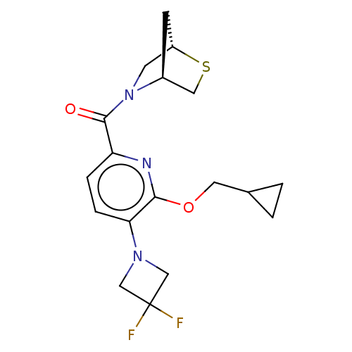 Chemical structure of BindingDB Monomer ID 221136