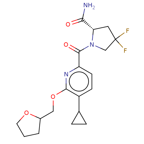 Chemical structure of BindingDB Monomer ID 221149