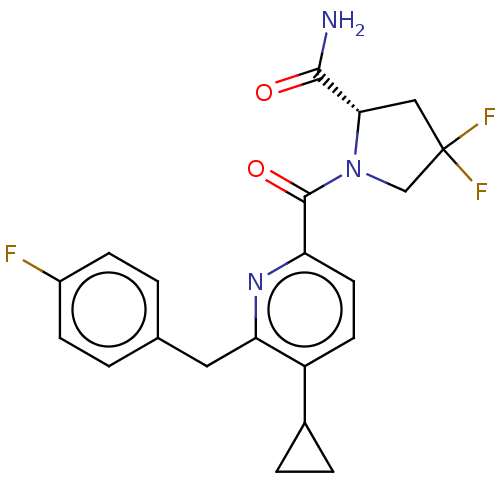 Chemical structure of BindingDB Monomer ID 221150