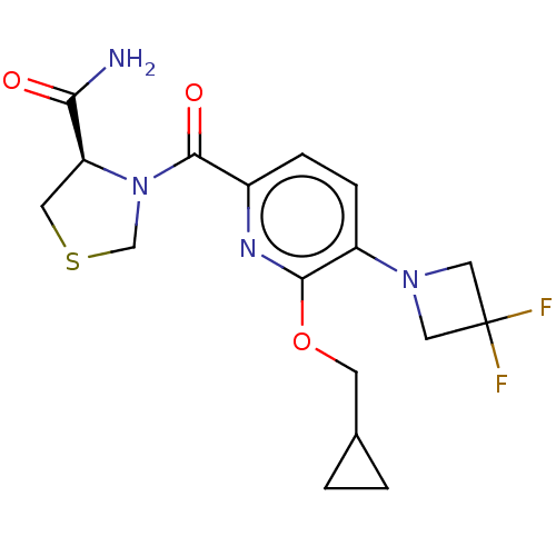 Chemical structure of BindingDB Monomer ID 221186