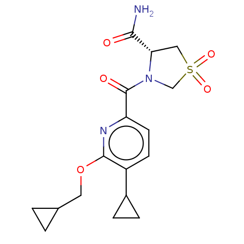 Chemical structure of BindingDB Monomer ID 221189