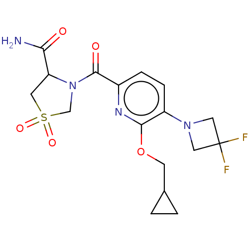 Chemical structure of BindingDB Monomer ID 221199