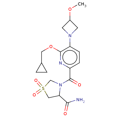 Chemical structure of BindingDB Monomer ID 221202