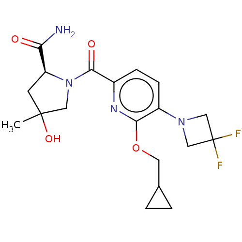 Chemical structure of BindingDB Monomer ID 221206