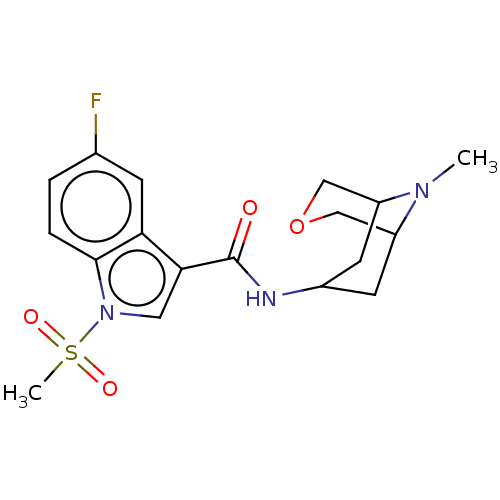 Chemical structure of BindingDB Monomer ID 221550