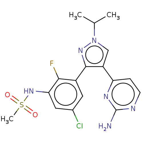 Chemical structure of BindingDB Monomer ID 221709