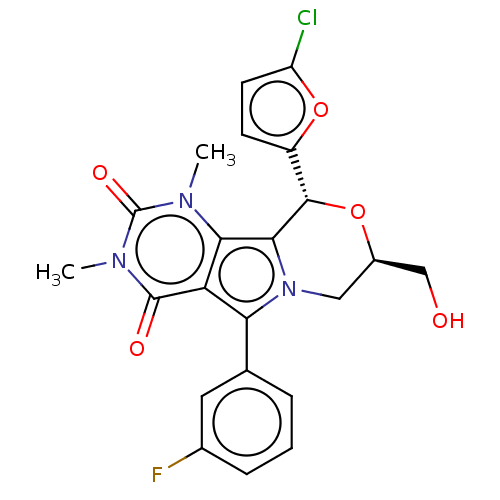 Chemical structure of BindingDB Monomer ID 221982