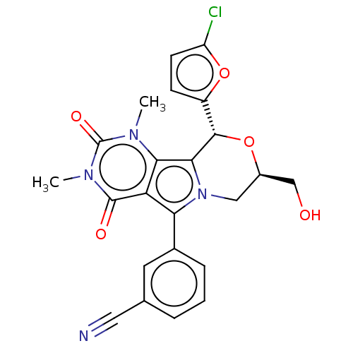 Chemical structure of BindingDB Monomer ID 221983