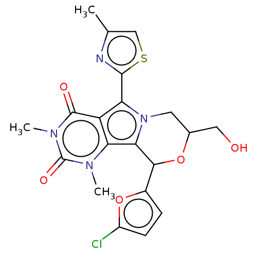 Chemical structure of BindingDB Monomer ID 221984