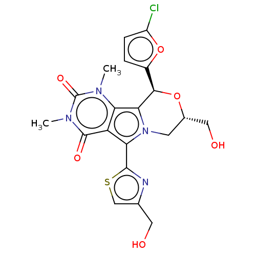 Chemical structure of BindingDB Monomer ID 221985