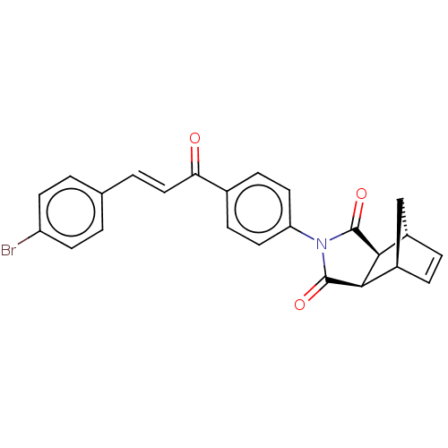 Chemical structure of BindingDB Monomer ID 222054