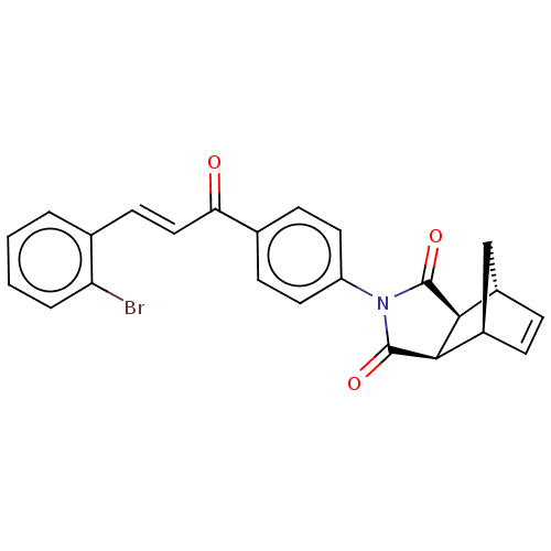 Chemical structure of BindingDB Monomer ID 222056