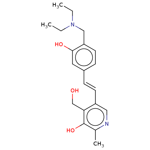 Chemical structure of BindingDB Monomer ID 222334