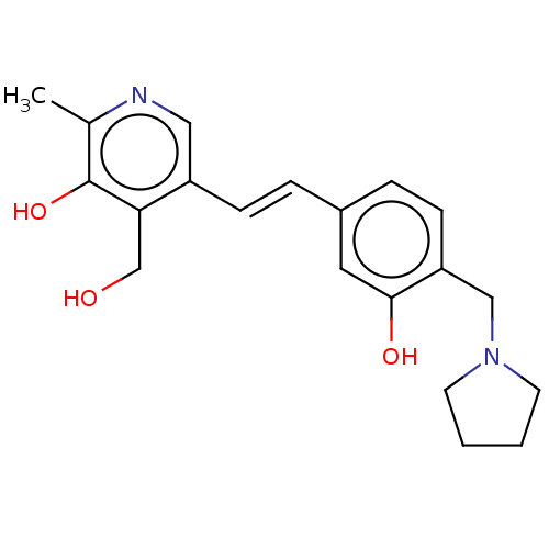 Chemical structure of BindingDB Monomer ID 222335