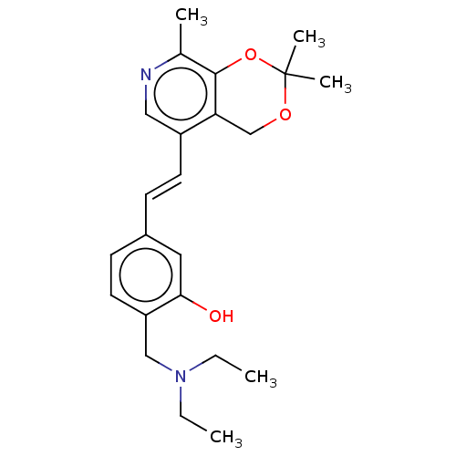 Chemical structure of BindingDB Monomer ID 222340
