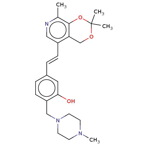 Chemical structure of BindingDB Monomer ID 222342