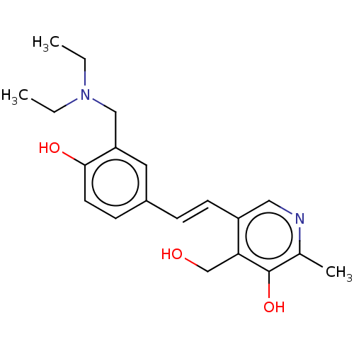 Chemical structure of BindingDB Monomer ID 222343