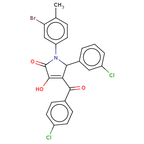 Chemical structure of BindingDB Monomer ID 222354
