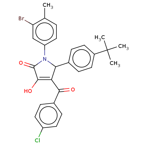Chemical structure of BindingDB Monomer ID 222371