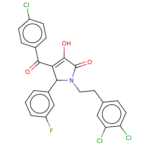 Chemical structure of BindingDB Monomer ID 222386