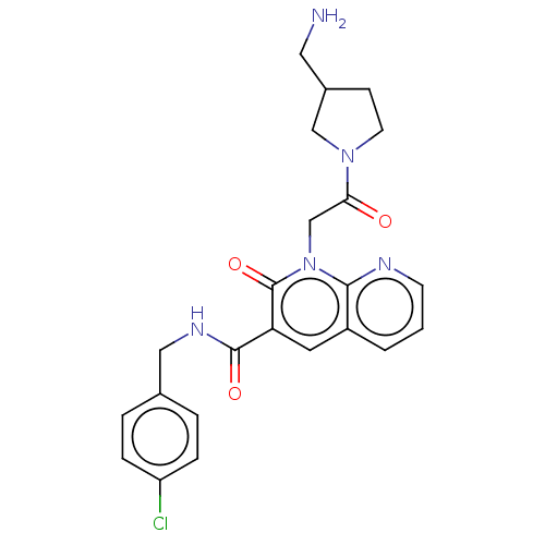 Chemical structure of BindingDB Monomer ID 222891