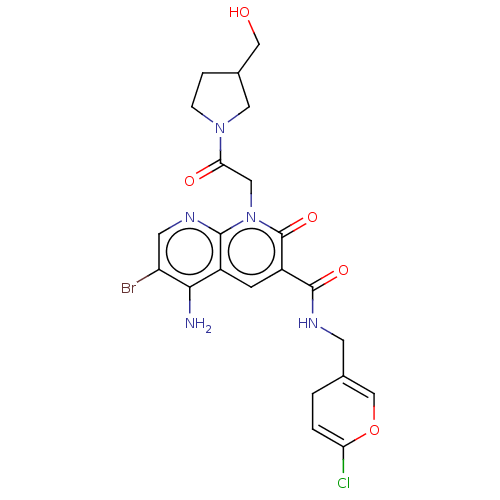 Chemical structure of BindingDB Monomer ID 222928