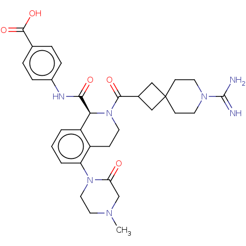 Chemical structure of BindingDB Monomer ID 222995
