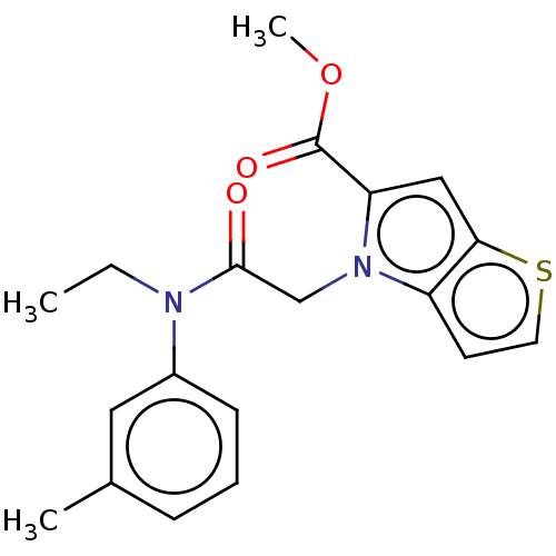 Chemical structure of BindingDB Monomer ID 223139